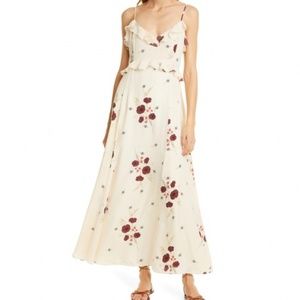 NWT Joie Cassiel Floral Ruffle Maxi Dress 2